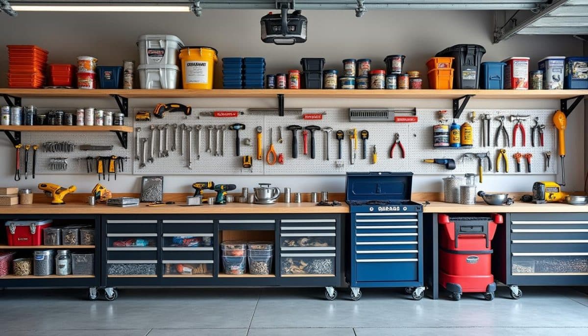 discover 9 clever garage storage hacks to keep your tools organized and your workspace clutter-free. transform your garage with smart and easy organization solutions!