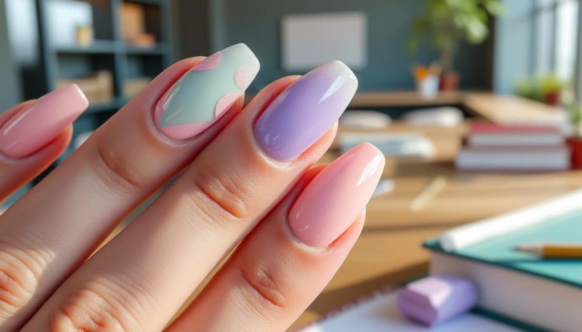 discover practical and stylish acrylic nail ideas tailored for teachers! explore durable, low-maintenance designs perfect for educators who want to look polished while staying classroom-ready.