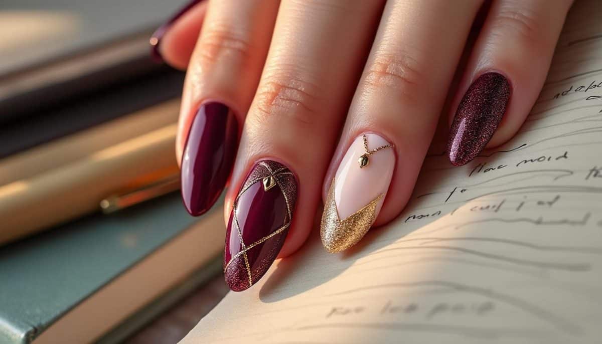 chic almond nails for back to school that look luxe 💅✨