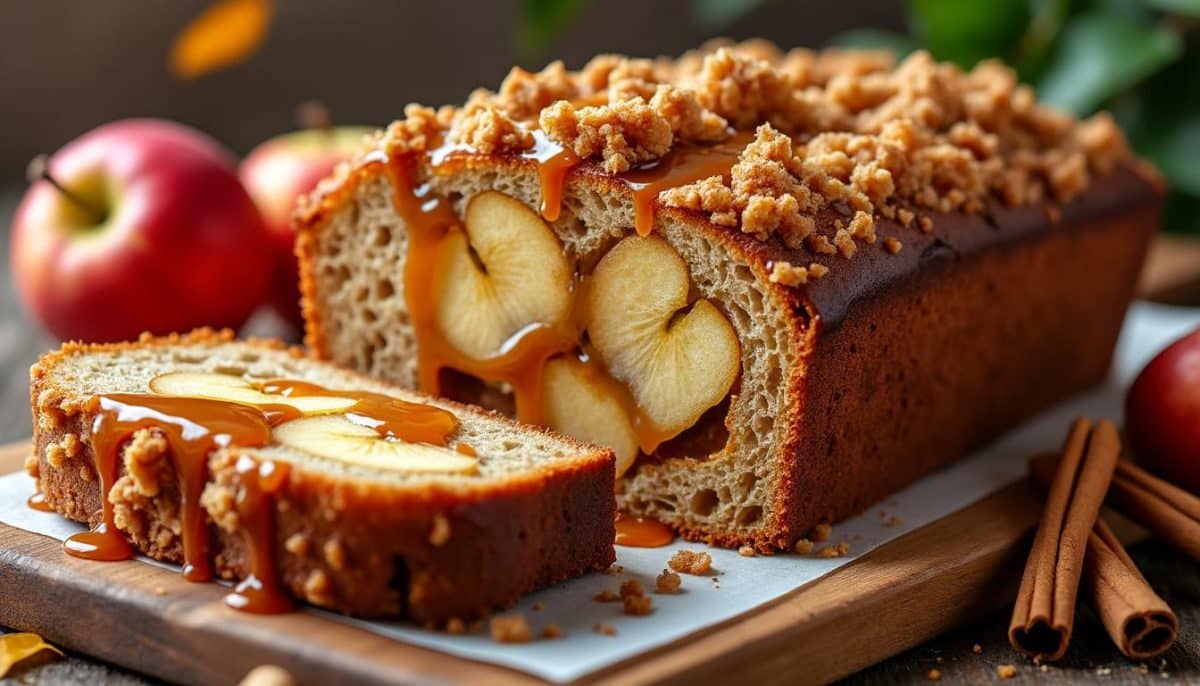 discover the winning recipe for caramel apple crumble bread – a deliciously moist loaf packed with fresh apples, gooey caramel, and a crunchy crumble topping. perfect for fall and sure to impress at any gathering!