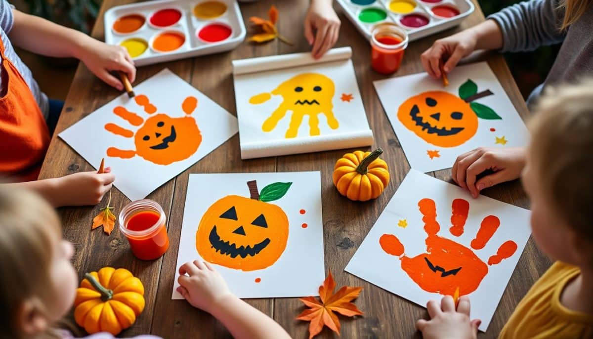 Adorable Pumpkin Handprint Crafts Kids Will Love πποΈ