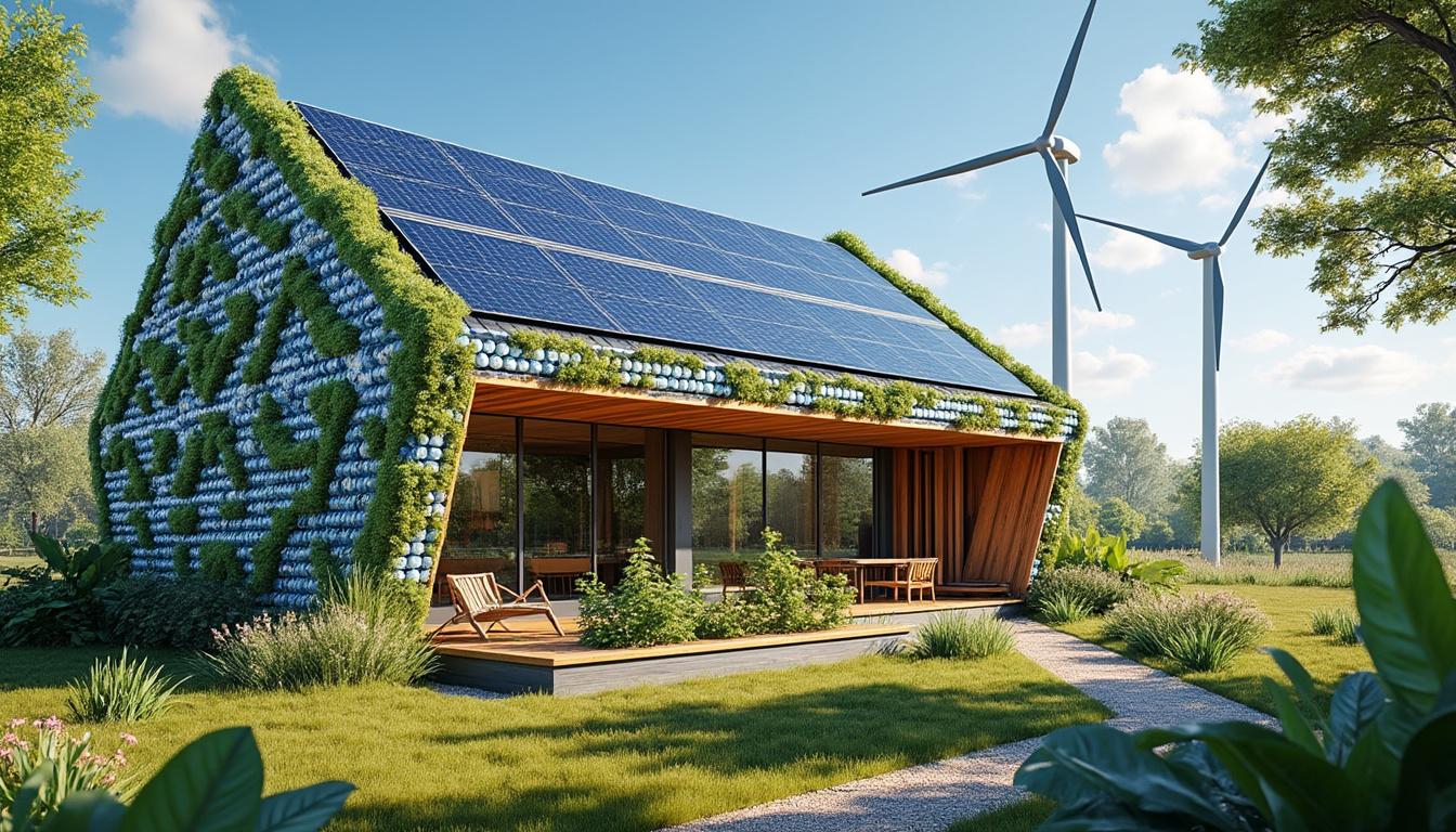 et si votre maison était construite à partir de déchets tout en réduisant votre facture d’électricité ?