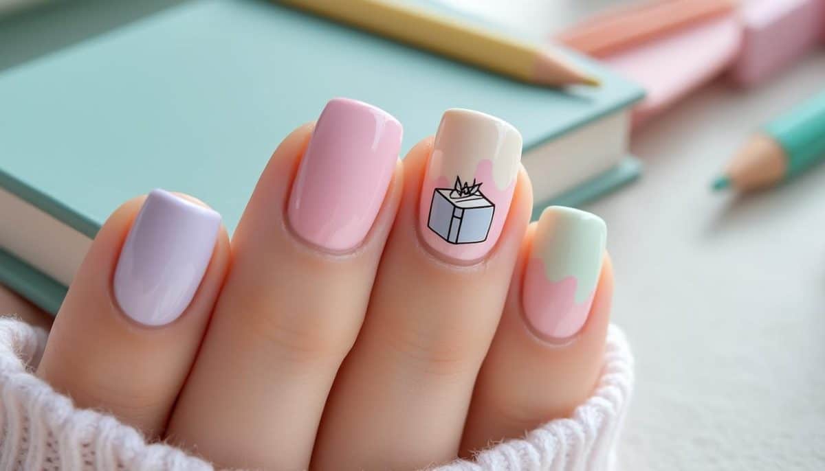 Back-to-School 💅 Gel & Acrylic Nail Ideas for a Flawless Manicure