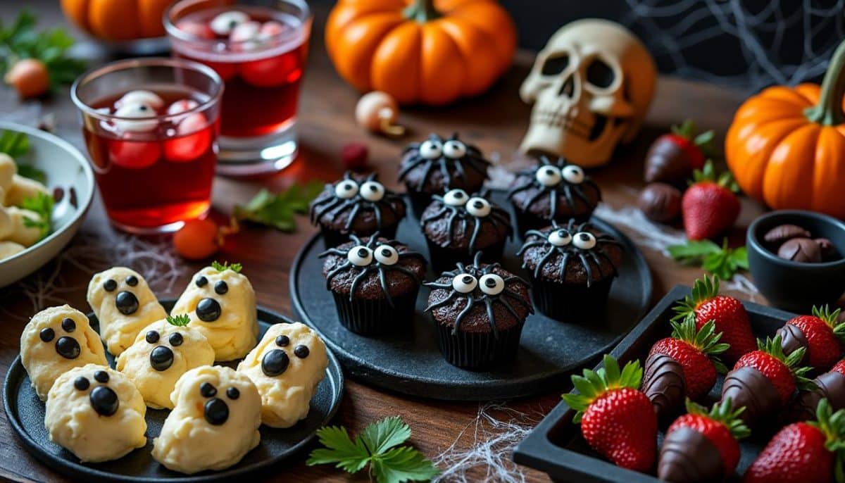 discover spine-chilling halloween party food ideas that look spooky but taste absolutely delicious. impress your guests with creative treats perfect for any eerie celebration!