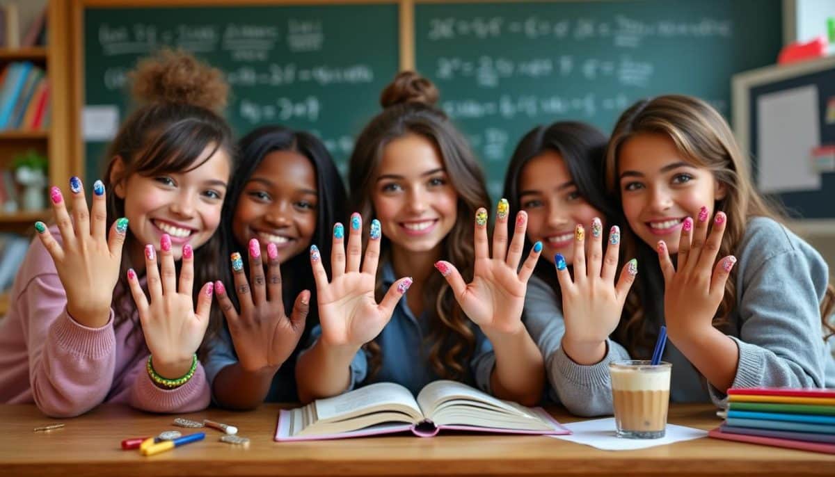 discover creative and trendy back-to-school nail ideas perfect for high school students! find inspiration for unique designs that will help your nails stand out this semester.