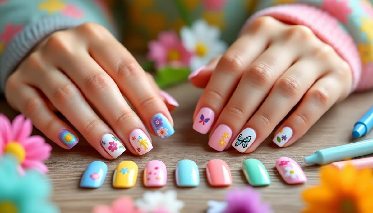 Spring-Ready School Nails for Kids πΈπ¨