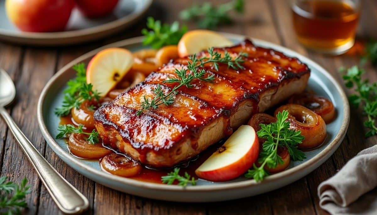 discover delicious pork recipes enhanced with a sweet and tangy apple cider glaze. perfect for any occasion, these dishes combine juicy pork with the rich flavors of apples for a memorable meal.