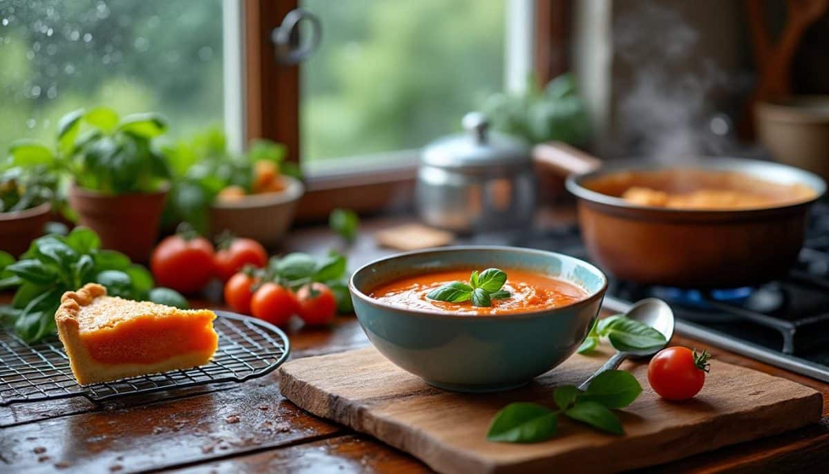 discover cozy and delicious rainy day recipes that bring warmth and comfort to your home. perfect dishes to enjoy when the weather is gloomy.