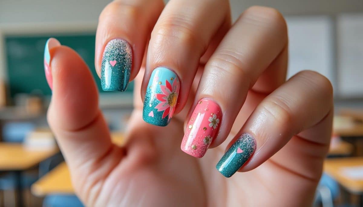stunning short back to school nails you need to try 🎨✨