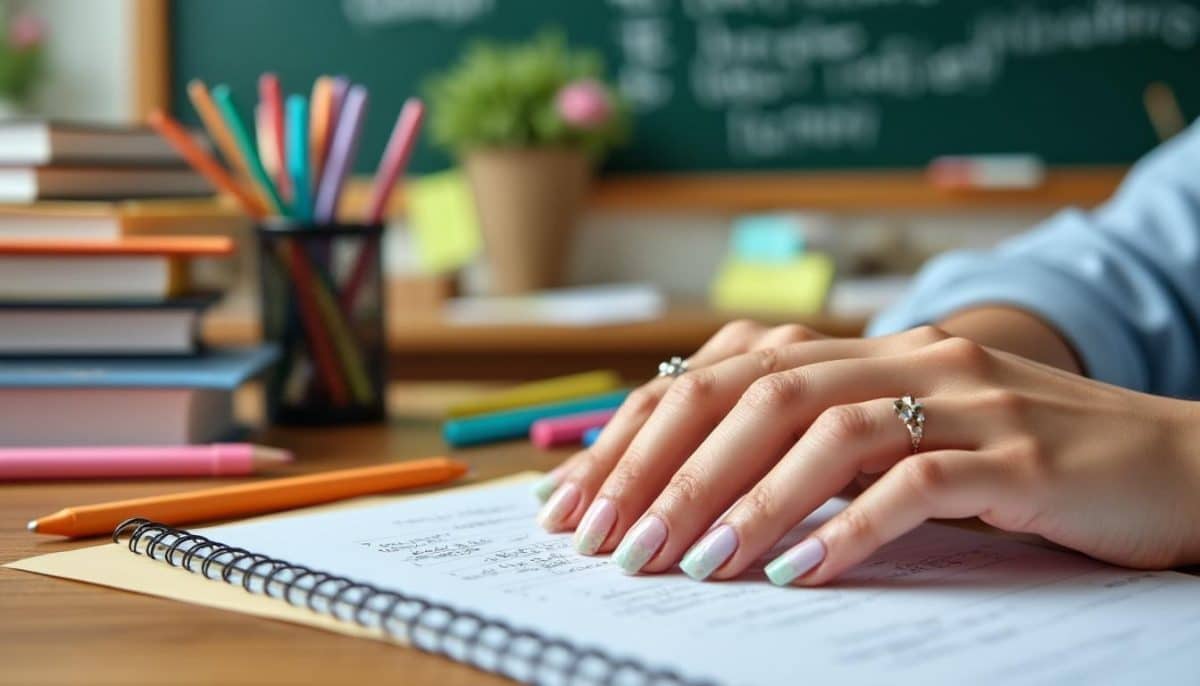discover creative and professional teacher nail ideas that are perfect for the classroom! find inspiration for stylish, fun, and appropriate manicure designs suitable for educators of all grades.