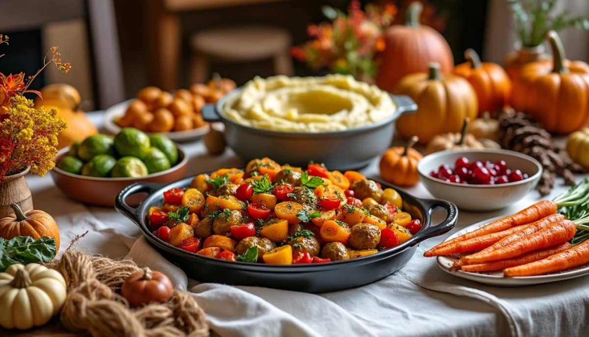 discover irresistible thanksgiving side dishes that will steal the show at your holiday table. from classic favorites to creative twists, find the perfect recipes to impress your guests.