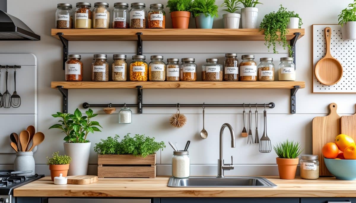Beginner-Friendly Kitchen Storage Hacks 🍽️✨