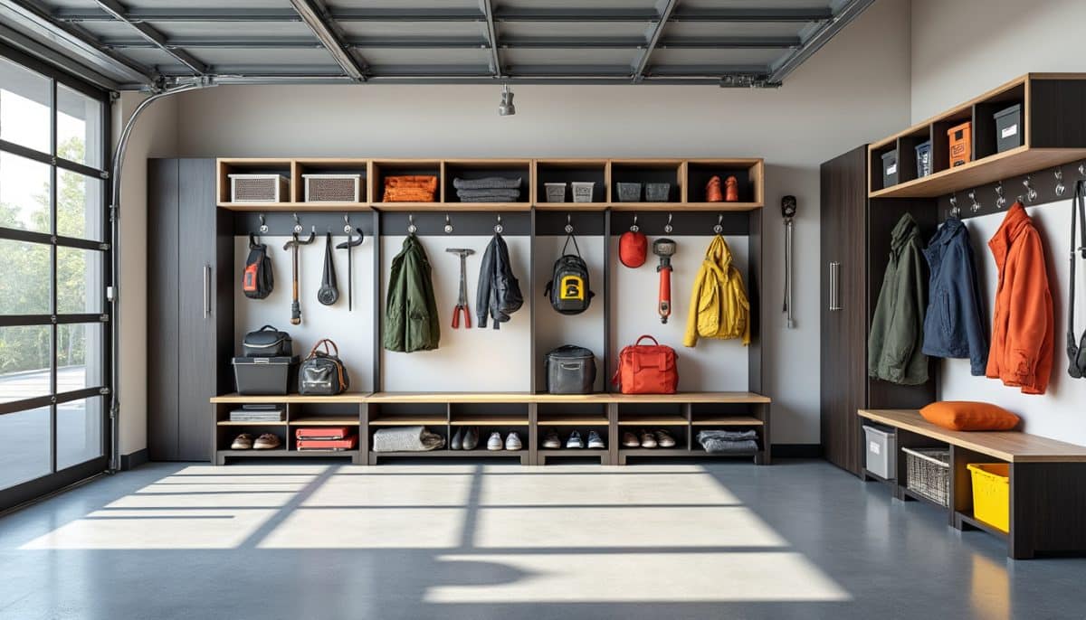 discover 10 effective garage mudroom wall systems that help organize your space, maximize storage, and keep your entryway clutter-free. find the perfect solution for every home style and need.