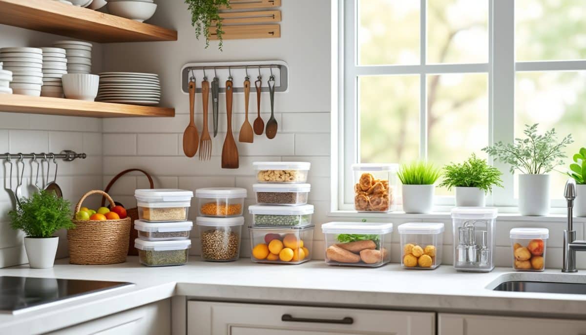 discover 10 effective kitchen organization ideas under $25 that will help you declutter, save space, and keep your kitchen tidy without breaking the bank. simple solutions for every home!