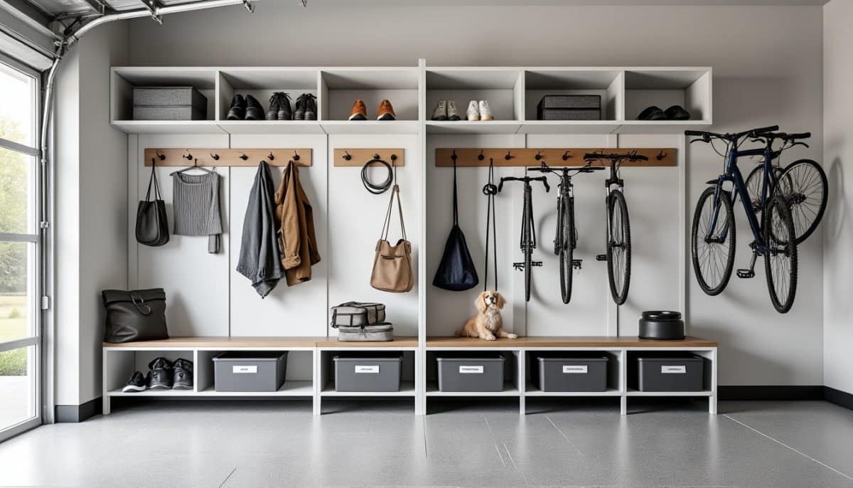 Garage Drop Zone Ideas 🚗✨ to Tame Entryway Chaos
