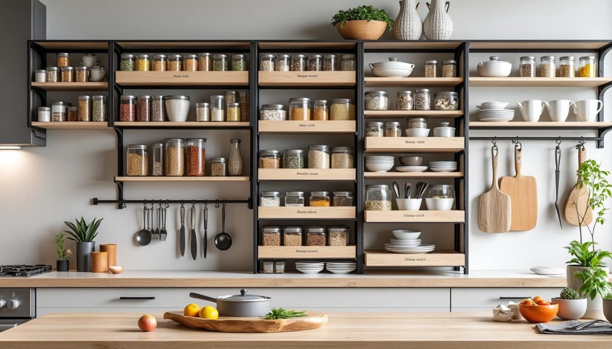 Kitchen Storage Hacks That Last 🍽️✨