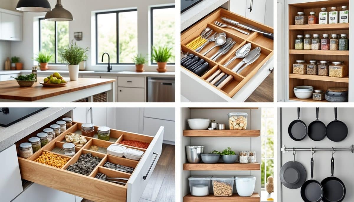 discover 4 affordable kitchen organization projects under $15. maximize your space and keep your kitchen tidy with these simple and budget-friendly ideas.