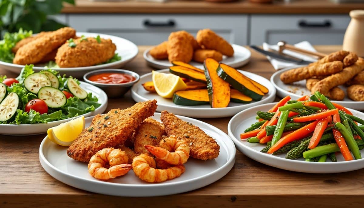 discover 5 delicious gluten-free air fryer recipes that crisp perfectly every time. enjoy easy, healthy dishes with the perfect crunch—ideal for weeknight meals or snacking!