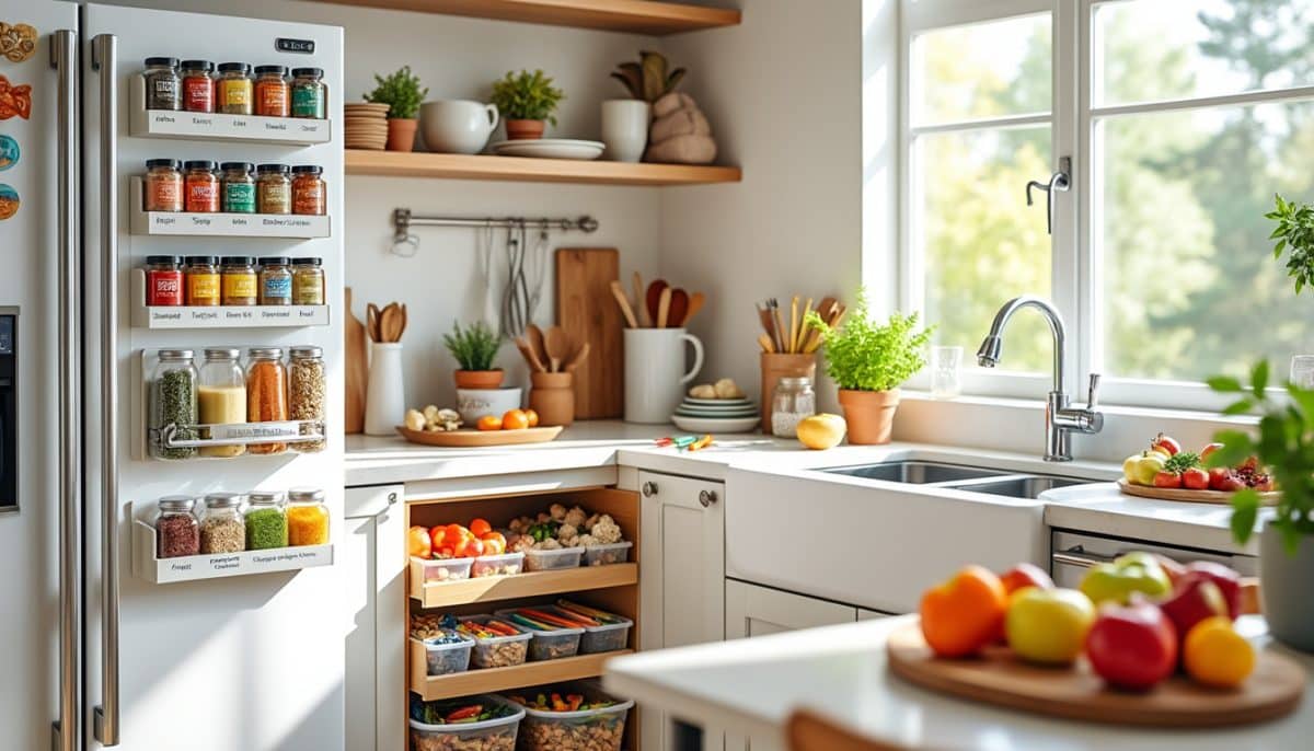 discover 5 smart kitchen organization ideas perfect for busy parents. save time and make meal prep easy with these simple tips to keep your kitchen clutter-free and efficient.