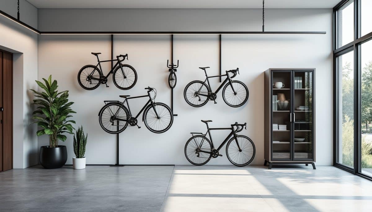 Vertical Bike Storage Hacks 🚲✨ Save Space & Ride On!