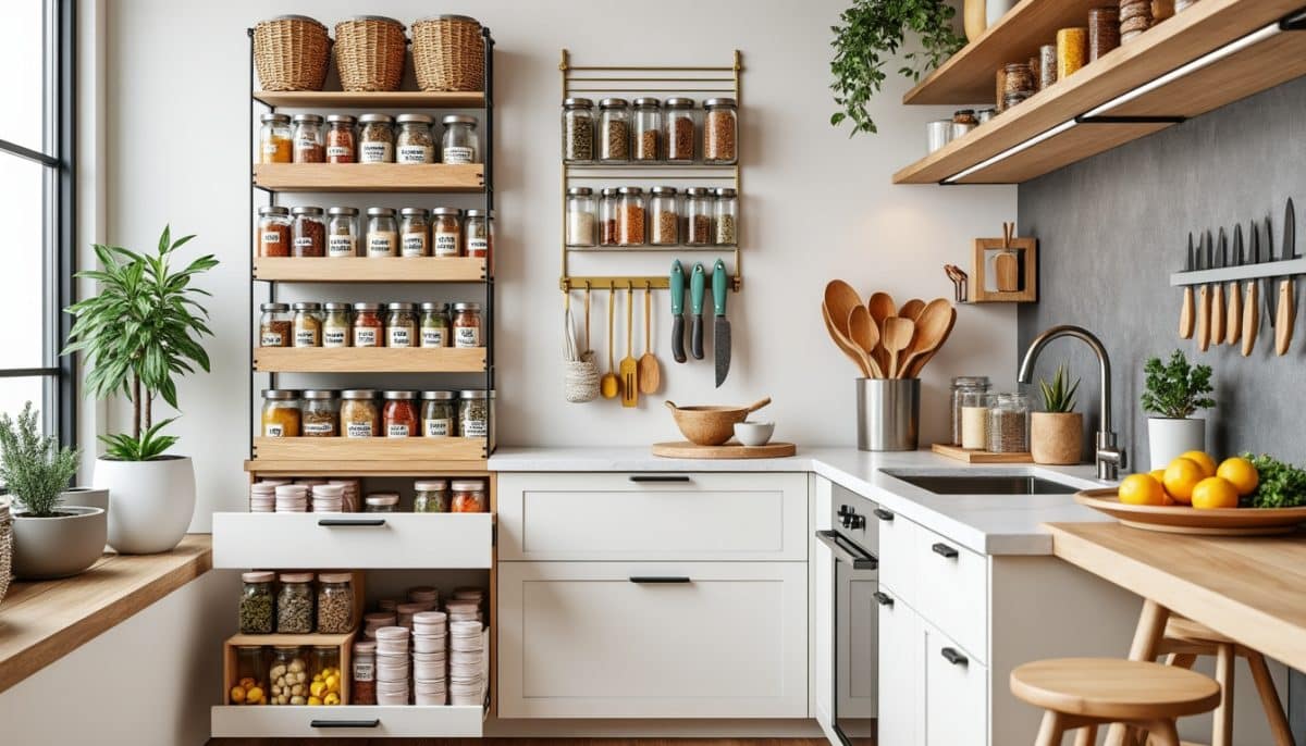discover 6 quick and easy kitchen storage projects perfect for small homes. maximize your space with smart organization tips and creative solutions for a clutter-free kitchen.
