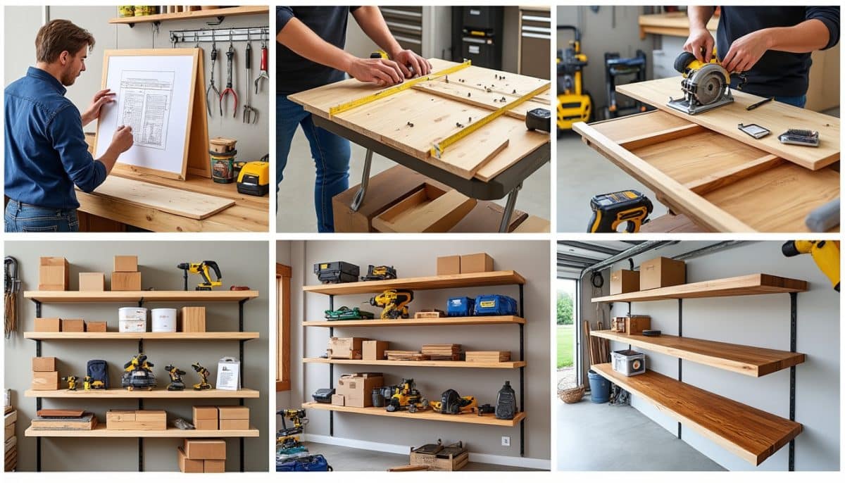 learn how to maximize your garage storage with our step-by-step guide to building garage shelves. perfect for diy enthusiasts looking for practical and affordable organization solutions.