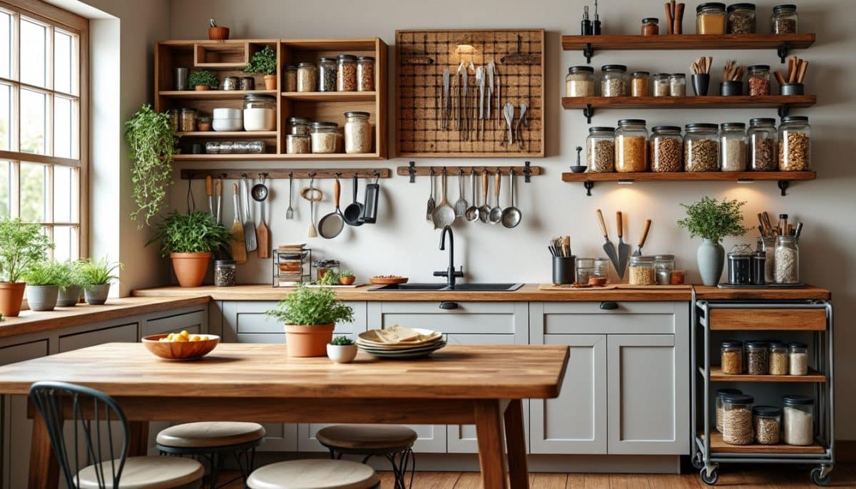 discover 7 easy diy kitchen organization projects you can complete over the weekend. transform your kitchen space with practical tips and creative storage ideas for a clutter-free home.