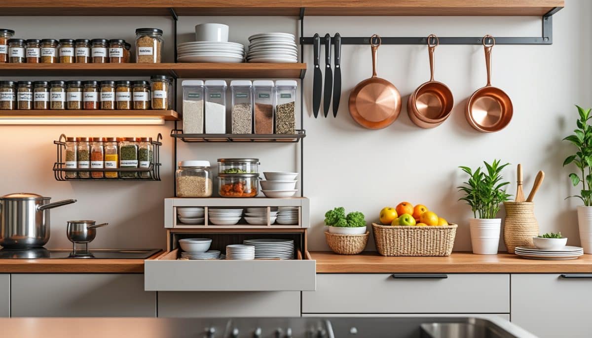discover 7 practical kitchen organization hacks to simplify your daily routine, maximize space, and keep your cooking area neat and efficient every day!