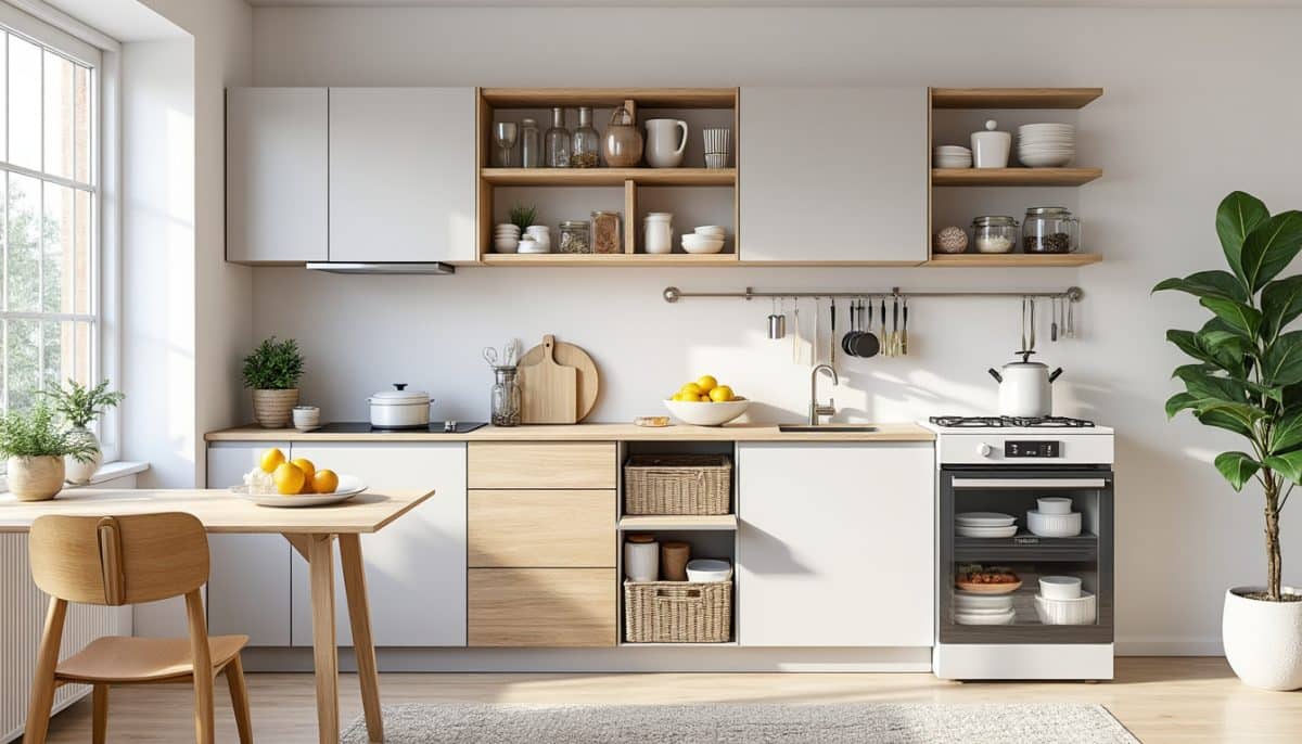 discover 7 clever kitchen storage solutions designed for small spaces. maximize your kitchen's functionality and keep your area organized with these smart tips and ideas.