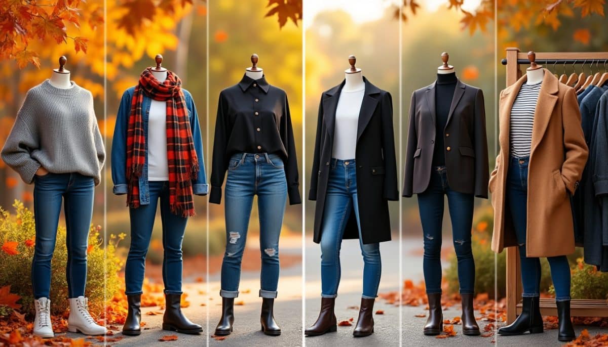 Chic Fall Outfits ππ: Effortless Looks from Day to Night