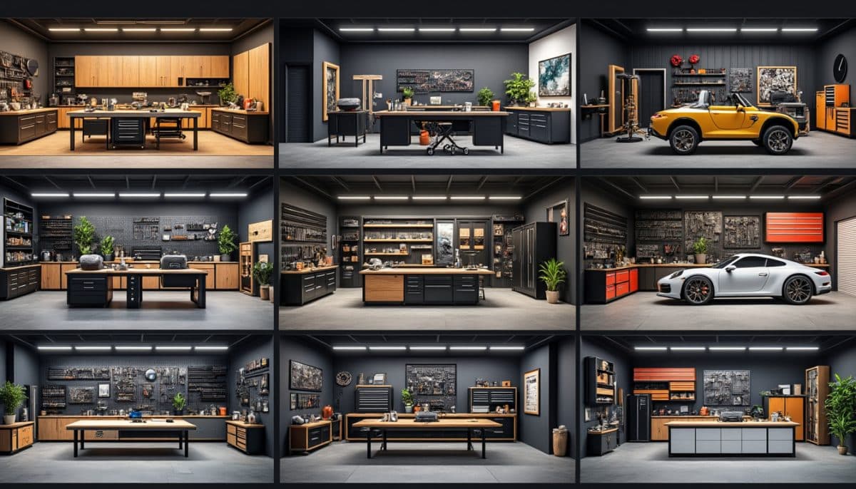 discover 8 modern garage workshop ideas perfect for style lovers. transform your space with clever storage, sleek designs, and innovative solutions for a chic, functional workshop.