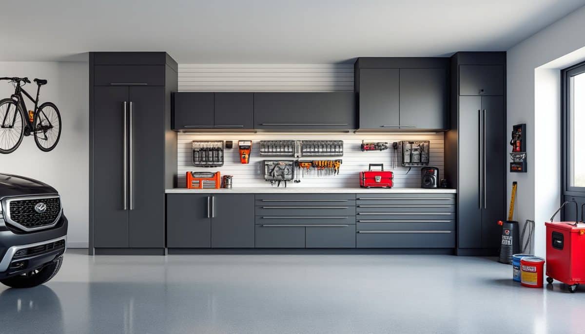 discover 9 custom garage storage ideas that look professionally built-in. transform your garage with sleek organization solutions that maximize space and add style to your home.