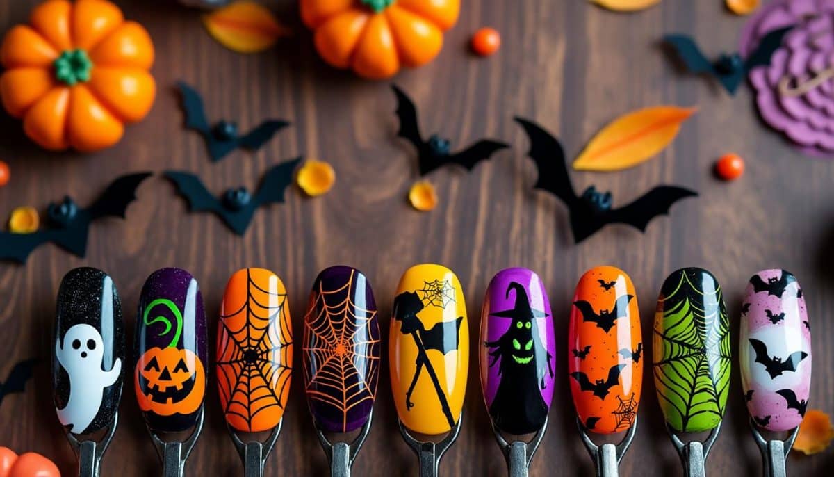 Spooky-Chic Halloween Nail Ideas 🎃💅 That Look Pro