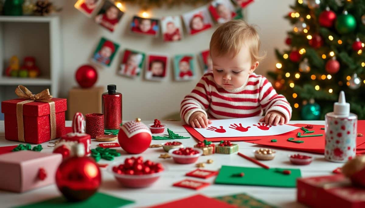 Festive Baby Crafts πβ¨: Making Holiday Memories That Last