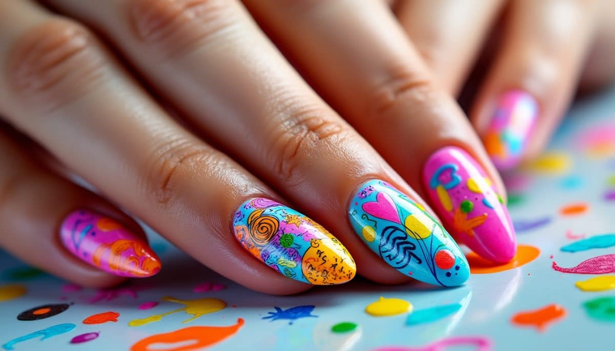 Crayon Acrylic Nails: 🎨 Colorful Tips for Art Lovers ✏️