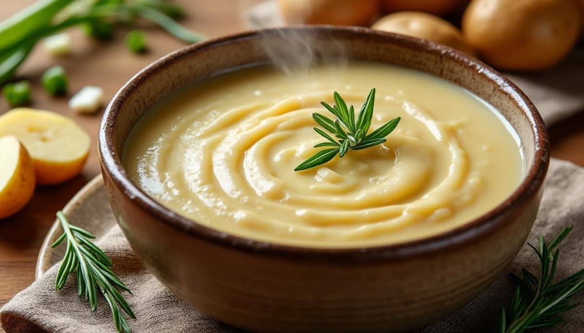 Cozy Up with Creamy Potato Soup π₯π²