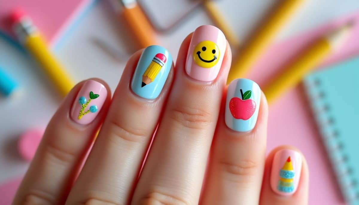 Back to School Nails to Make You 😊: Cute Designs for a Fresh Start!