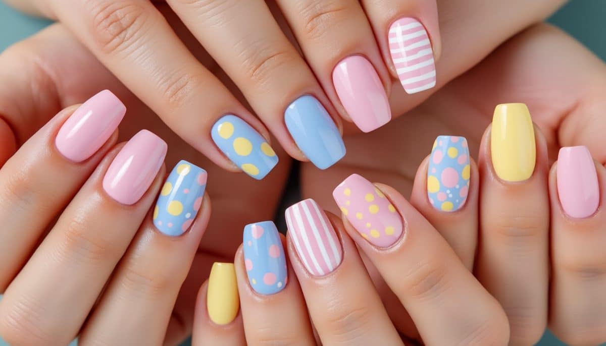 Campus Chic: Easy Fake Nail Designs for Students 🎨💅