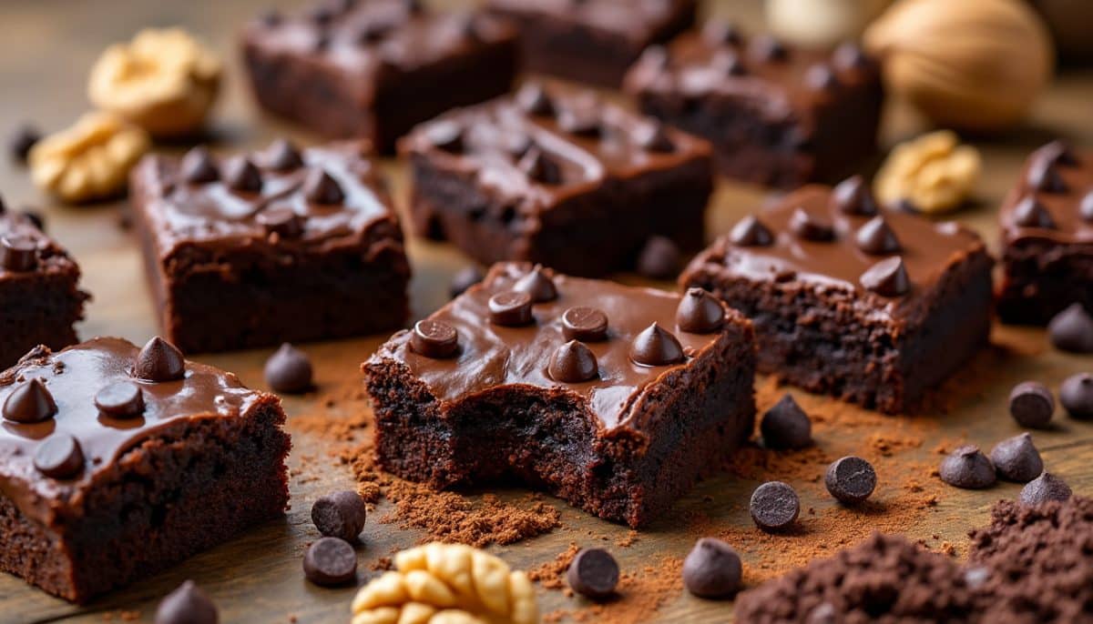 indulge in ultra-fudgy, gluten-free brownies that are so rich and decadent you'll never believe they're gluten-free! perfect for dessert lovers and easy to make at home.