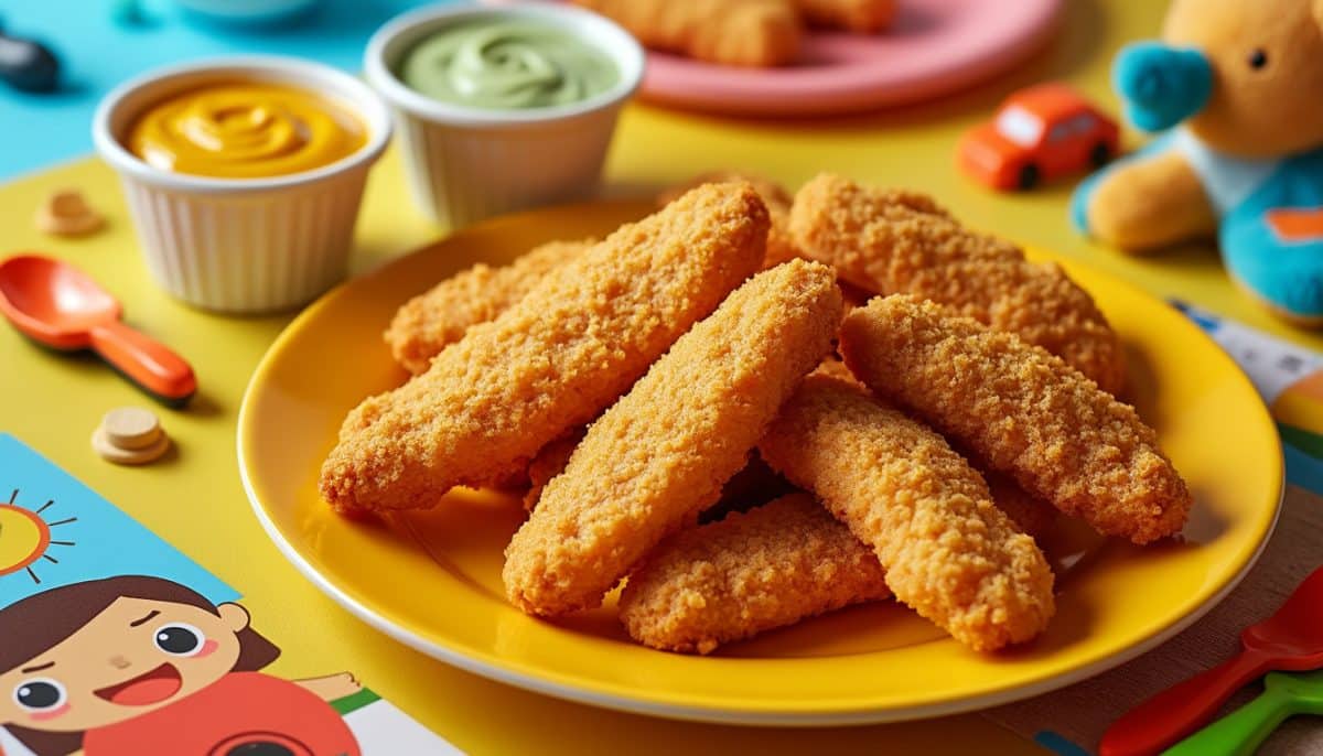 discover our gluten-free chicken tenders—crispy, delicious, and perfect for kids! made with wholesome ingredients and a kid-approved taste, these tenders are ideal for family meals and picky eaters alike.