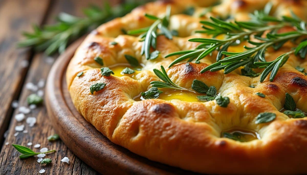 Herb-Crusted Gluten-Free Focaccia: A Flavorful Twist