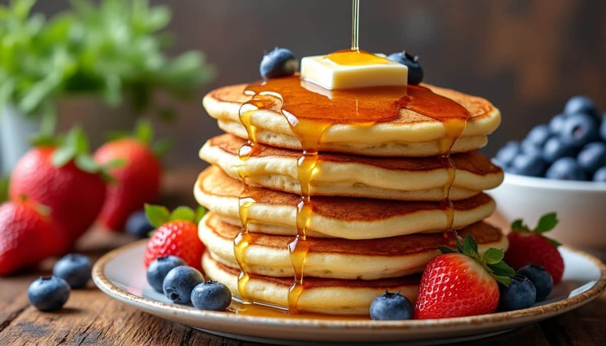 discover the ultimate gluten-free pancakes recipe—light, fluffy, and perfect for breakfast. enjoy cloud-like pancakes that everyone will love, whether gluten-intolerant or not.