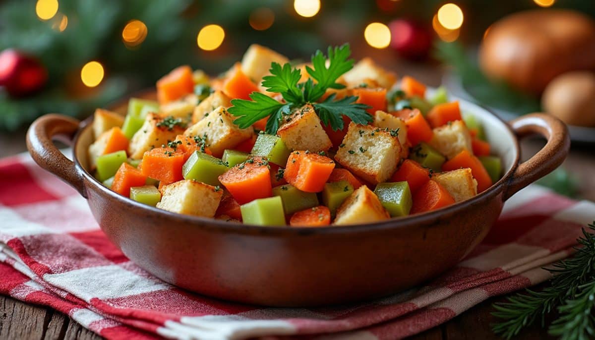 discover an easy and delicious gluten-free stuffing recipe perfect for any holiday celebration. enjoy classic flavors with a healthy twist, ideal for gluten-sensitive guests and family gatherings.