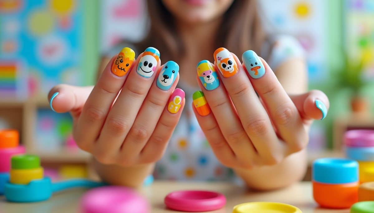 Fun & Friendly Nail Art Ideas for Preschool Teachers 🎨✨