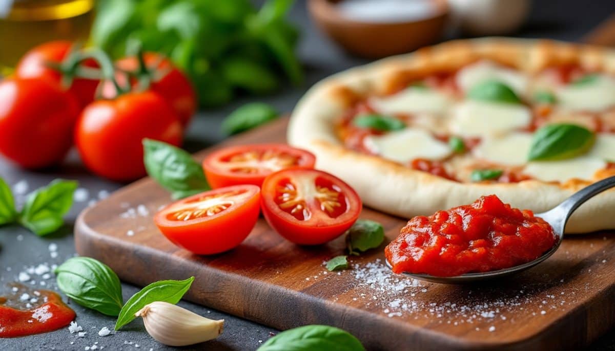 discover a quick and easy gluten-free pizza sauce recipe made with simple ingredients. perfect for homemade pizzas, this flavorful sauce is ready in minutes!