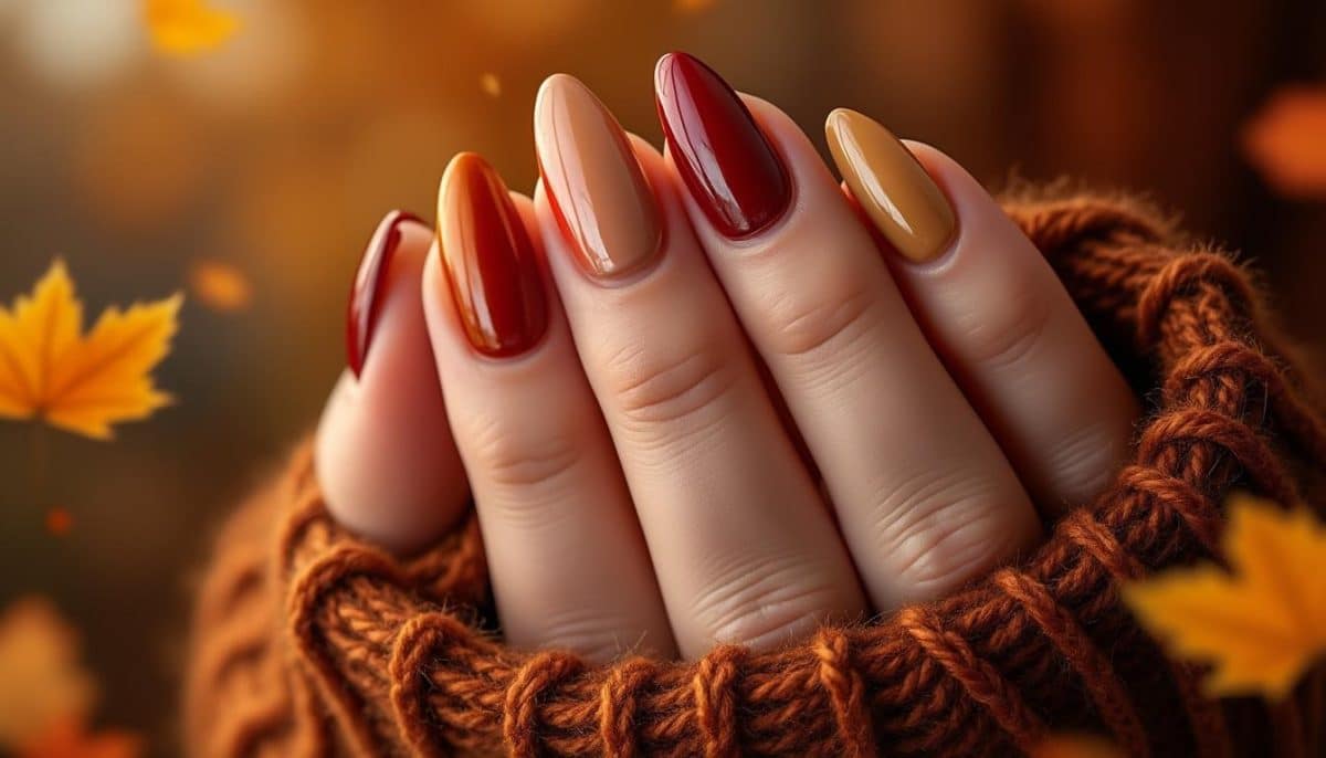 🍁 Almond Nails: The Must-Try Shape for Stunning Fall Manicures 💅