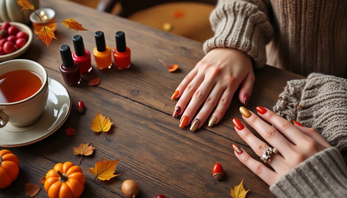Autumn Nail Art: The Cozy Self-Care Ritual You Need 🍂💅