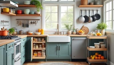 discover 7 small kitchen storage ideas that are both stylish and practical. maximize space and keep your kitchen organized with these clever space-saving solutions.