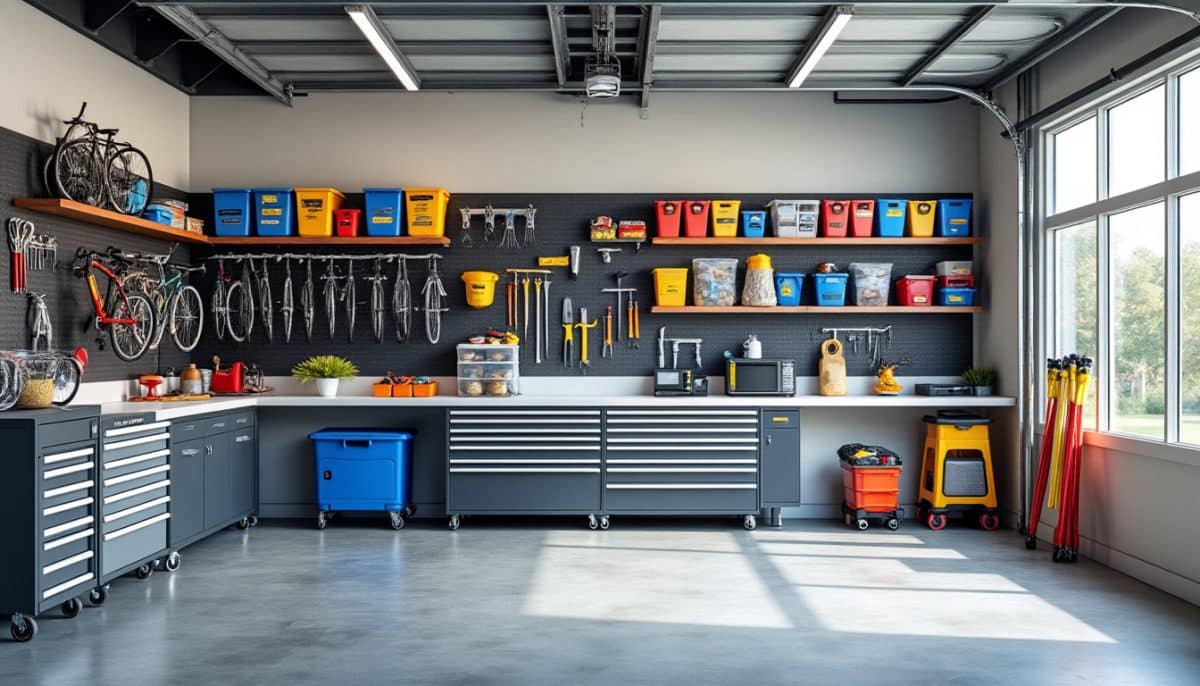 Simple Garage Hacks for Lasting Organization 🔧✨