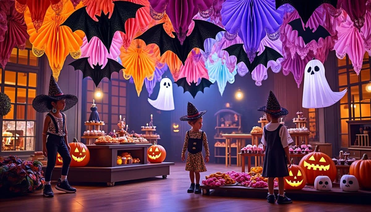 Spook Up Your Space: 🎃 Accordion Suspensions for Expandable Halloween Decor 👻